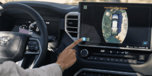 Interior of new 2026 Toyota Tundra for sale near Crowley