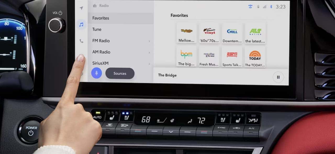 Interior of new 2026 Toyota Camry for sale near Eunice, LA