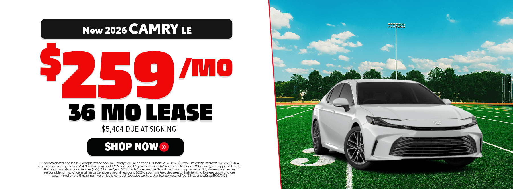 2026 Camry Deals near Lafayette, LA