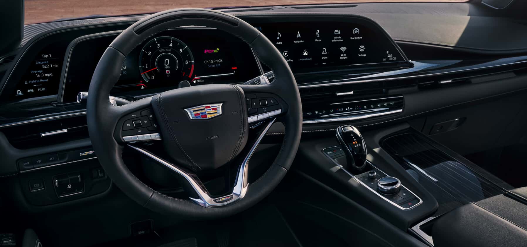 The Lap of Luxury: 2025 Cadillac Escalade V-Series Interior