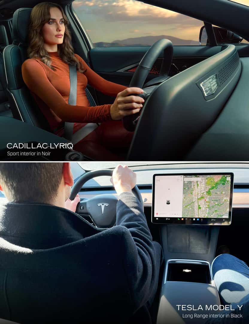 Cadillac LYRIQ vs. Tesla Model Y Safety