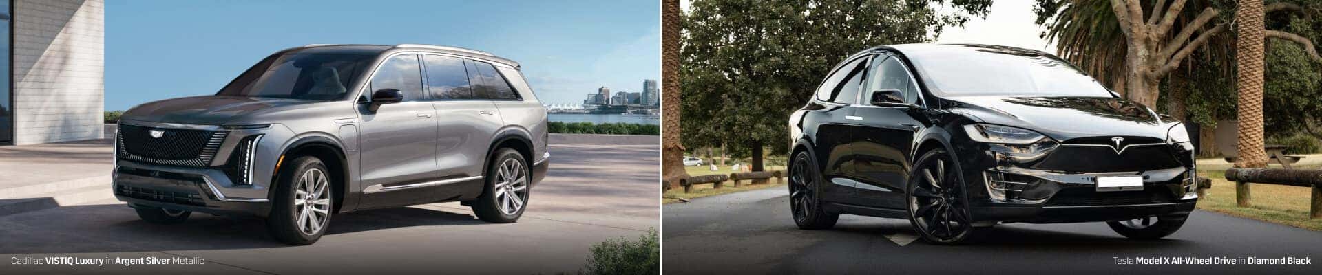 Cadillac VISTIQ Vs. Tesla Model X | EV Comparison
