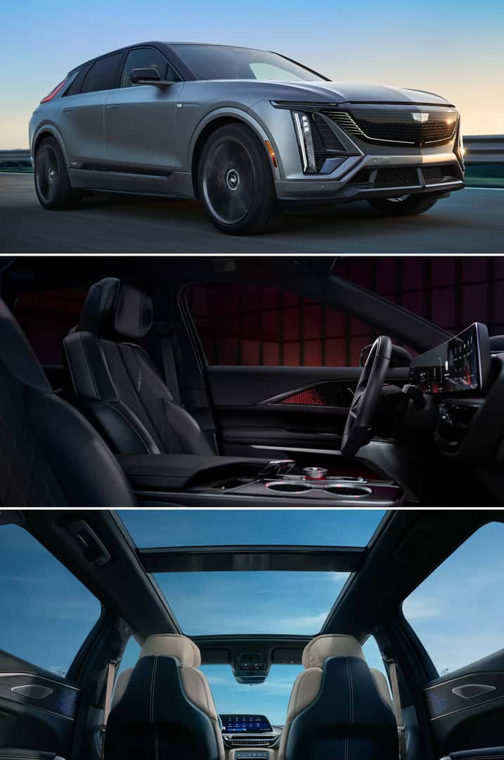 2026 Cadillac LYRIQ exterior and interior