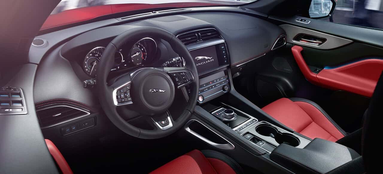 Jaguar E-Pace Interior Layout & Technology