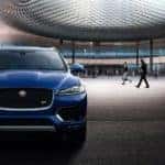 2019 Jaguar F-Pace Exterior Blue Parked