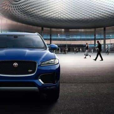 2019 Jaguar F-Pace Exterior Blue Parked