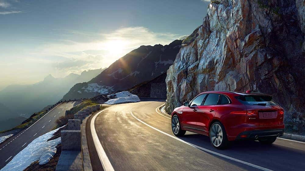 2019 Jaguar F-Pace Exterior Driving on Road