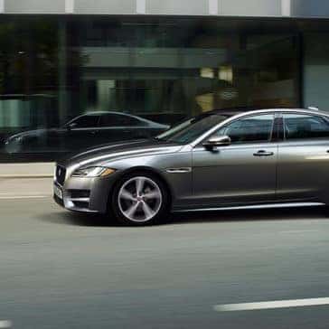 2019 jaguar xf luxury sedan exterior side view