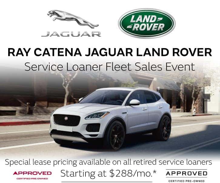 Ray Catena Jaguar Land Rover Service Loaner Fleets Sales Event Jaguar