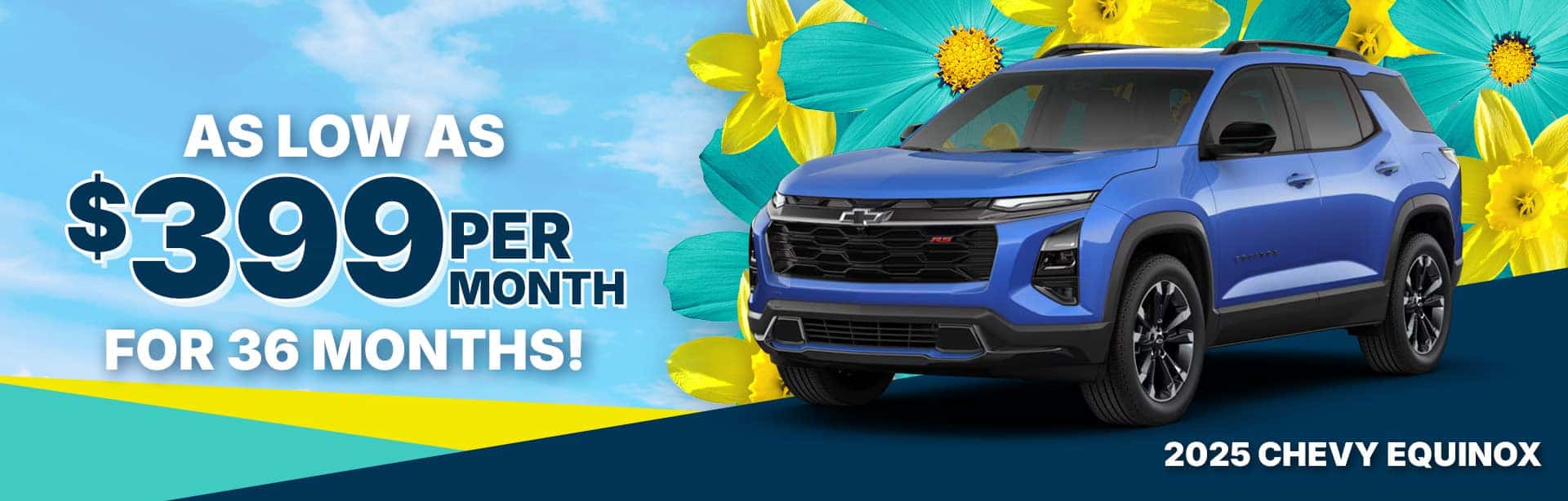 Lease Special on a New Chevrolet Equinox near Huntington, Indiana