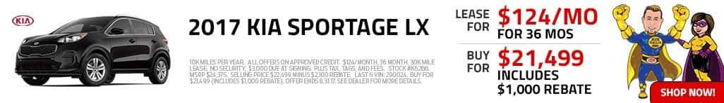 Shop 2017 Kia Sportage in Harrisonburg, VA Shop 2017 Kia Sportage