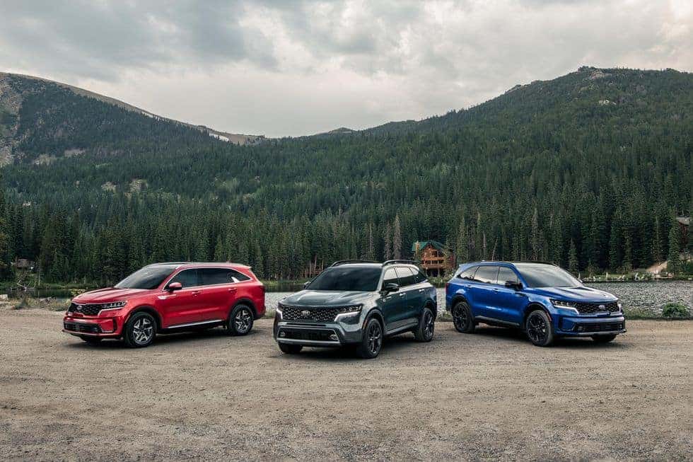 2021 KIA Sorento Lineup