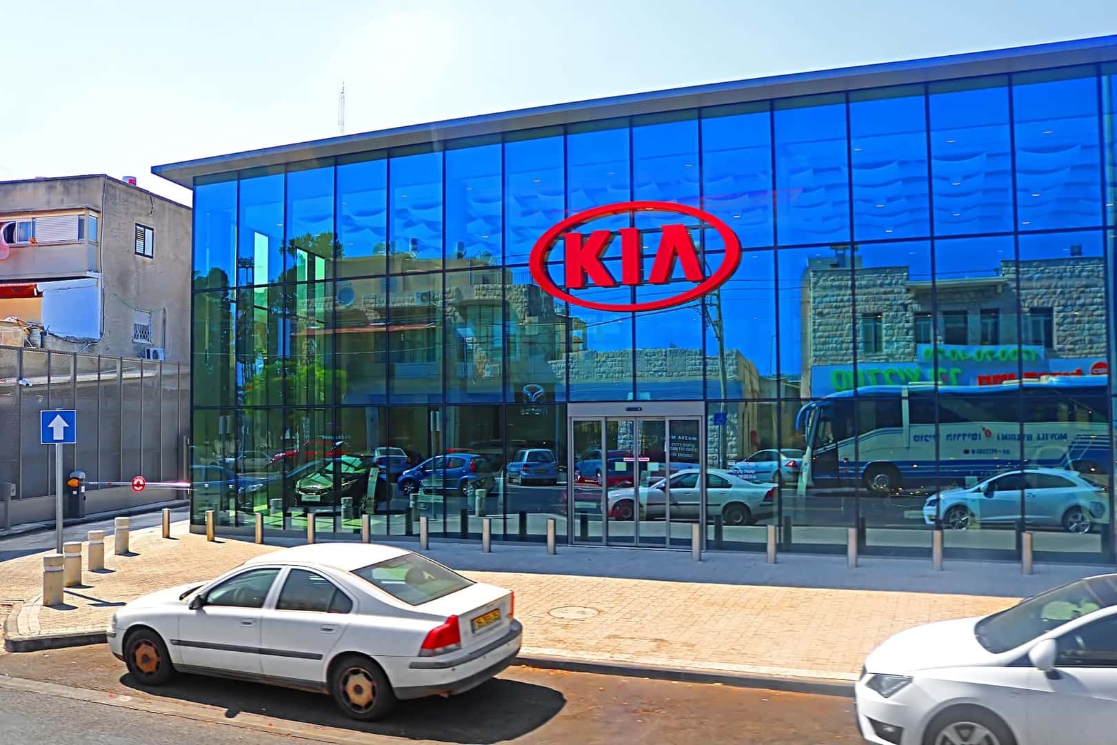 KIA MOTORS salon. Kia Motor Corporation, headquartered in Seoul, is South Korea's second-largest automobile manufacturer