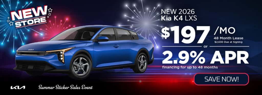 2026 Kia K4 LXS