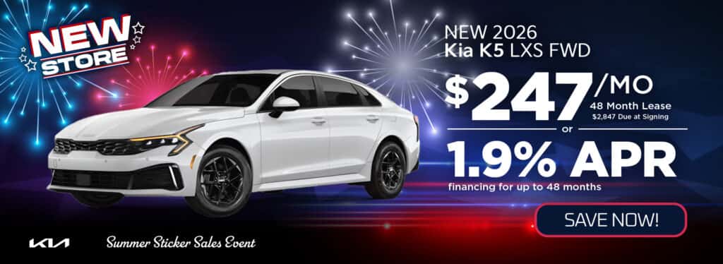 2026 Kia K5 LXS
