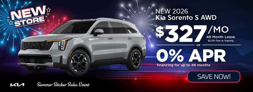 2026 Kia Sorento S AWD