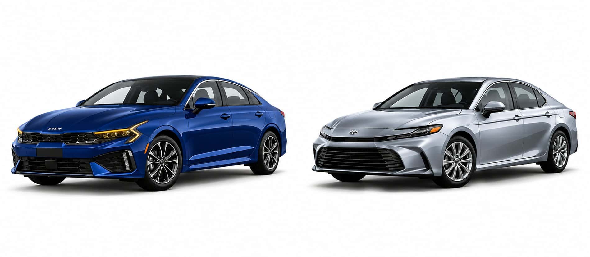 2026 Kia K5 LXS vs. 2026 Toyota Camry LE