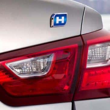 Chevrolet Malibu rear light detail (hybrid)