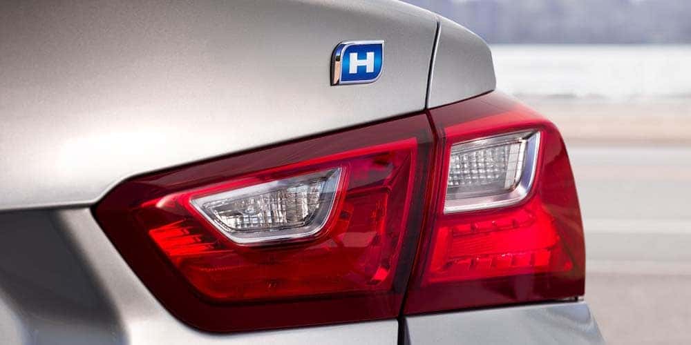 Chevrolet Malibu rear light detail (hybrid)