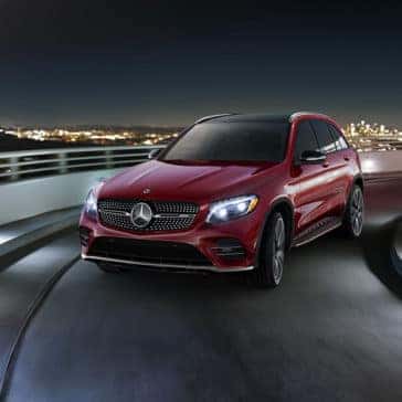 2018 MB GLC red