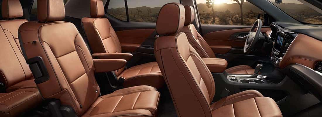 See the Chevy Traverse Interior at Sullivan Parkhill Auto Group