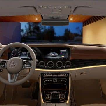 interior dashboard of 2019 Mercedes-Benz E-Class