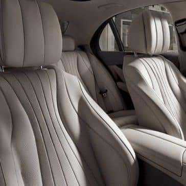 leather seating in 2019 Mercedes-Benz E-Class