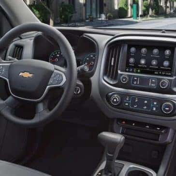 dashboard of 2019 Chevy Colorado