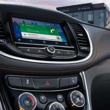 infotainment display in 2019 Chevrolet Trax