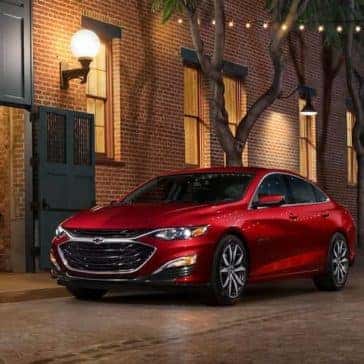 2020 Chevy Malibu At Night