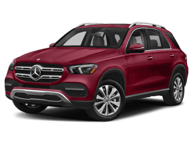 2020 Mercedes-Benz GLE in burgundy