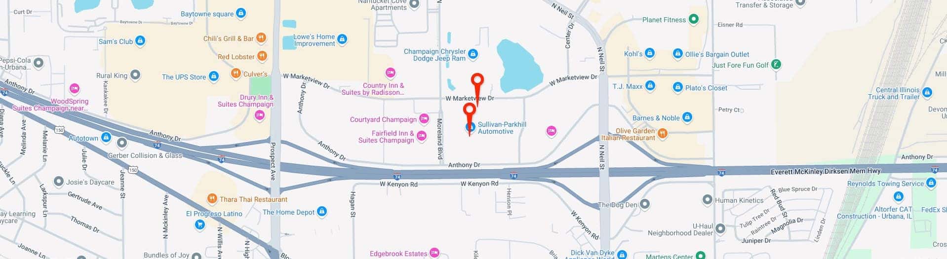 Google Map Of Dealership