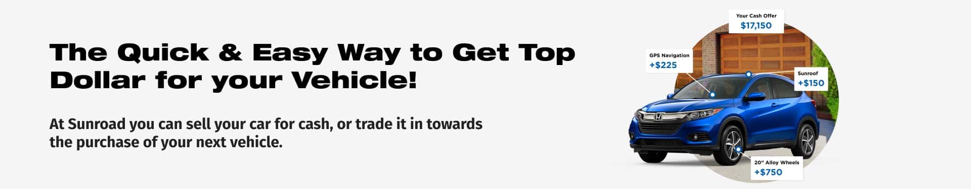 Instant offer page