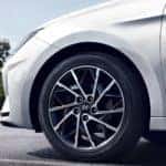 Closeup of Tire and Fender