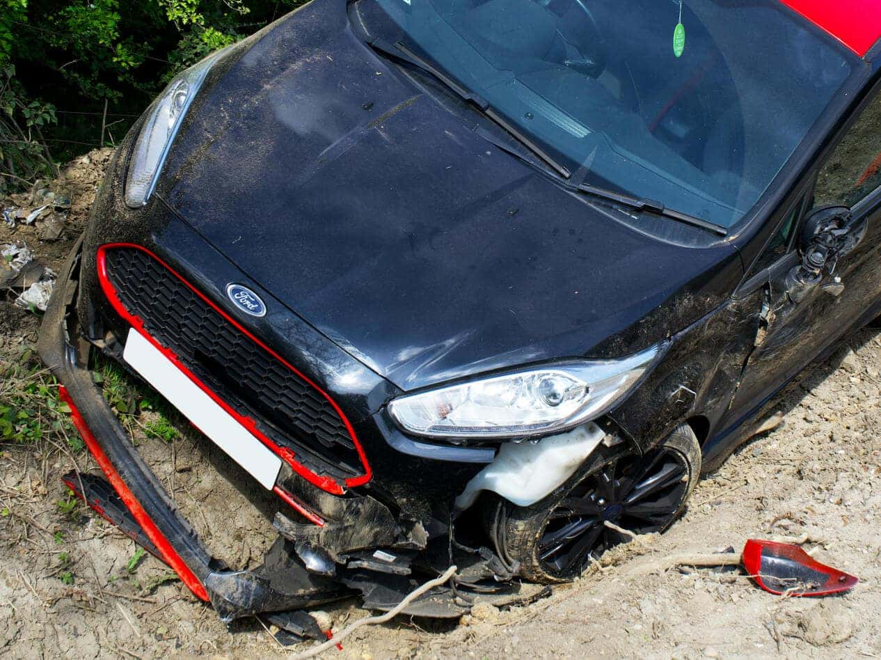 Noticeable Crumple Zone Impact / The Airbags Deployed