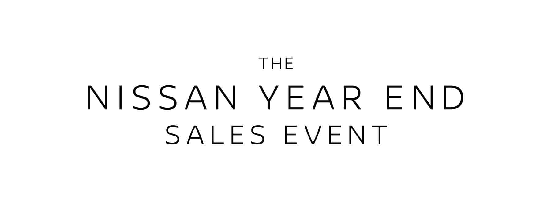 Year End Sales Event