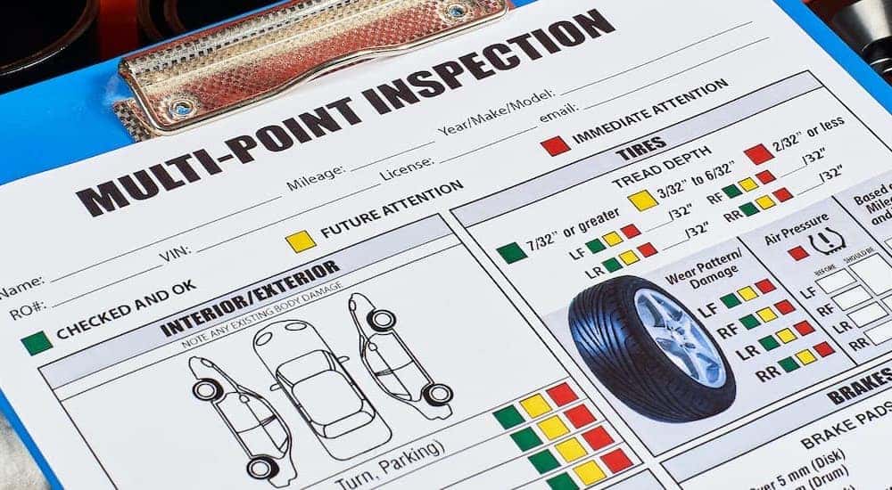 GM Multi Point Inspection Forms from US Auto Supplies