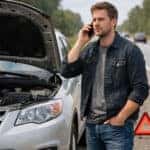 Broken Down Car