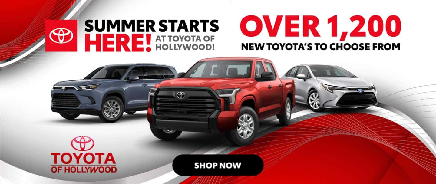 New Vehicle Lease & Finance Specials | Toyota of Hollywood FL