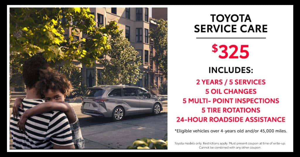 Auto Service Specials | Toyota of Lancaster near Palmdale