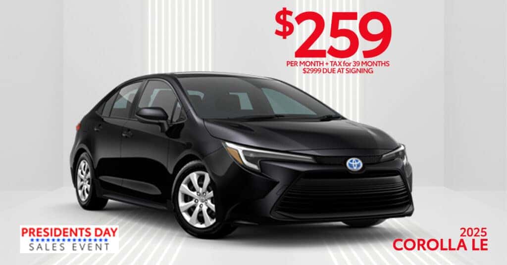 Current New Toyota Specials Offers | Toyota of Lancaster