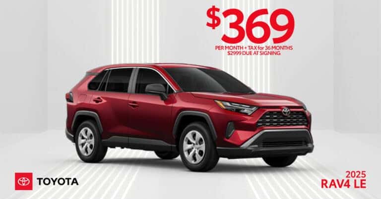 Current New Toyota Specials Offers | Toyota of Lancaster