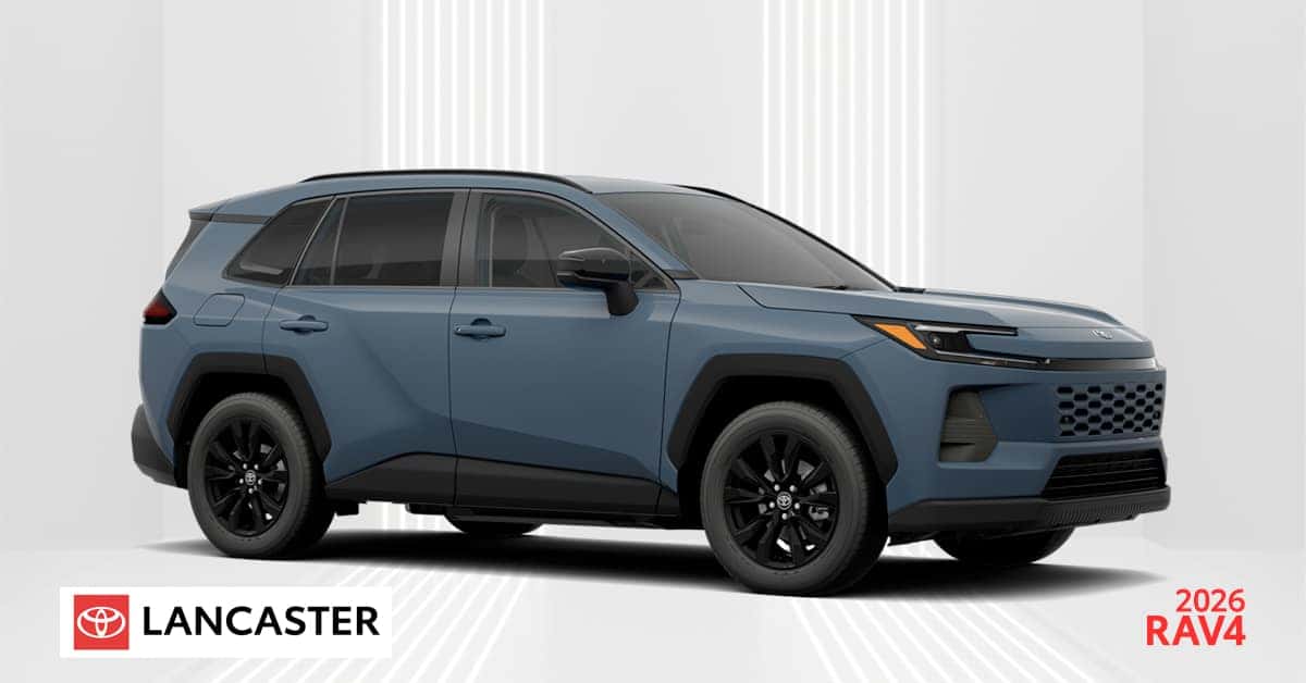 Blue 2026 Toyota RAV4