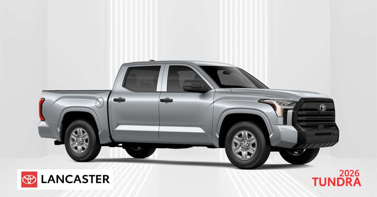 Silver 2026 Toyota Tundra
