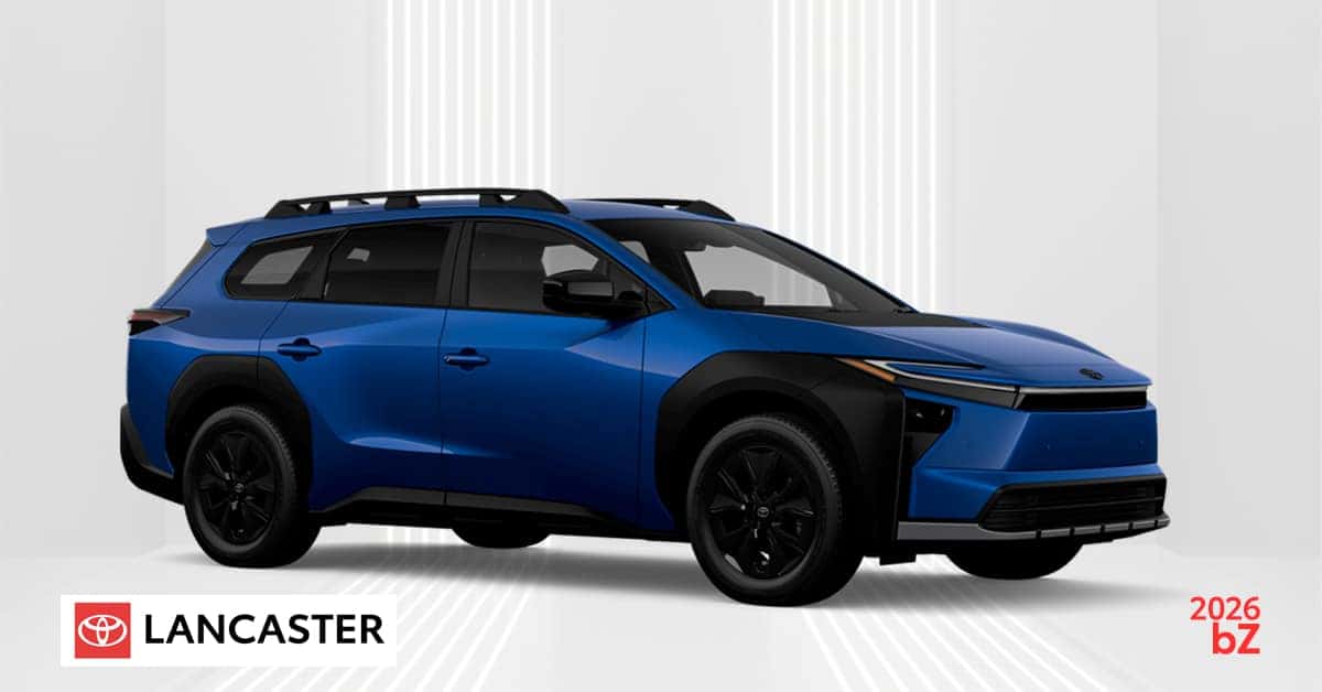 Blue 2026 Toyota bZ