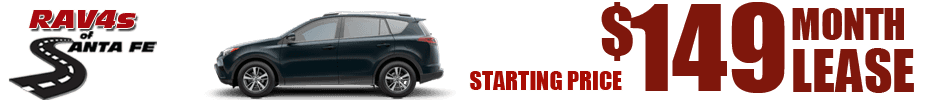 New Rav4 Starting at $149/month