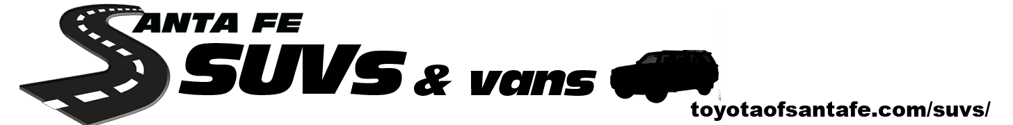Santa Fe SUVS and Vans with website