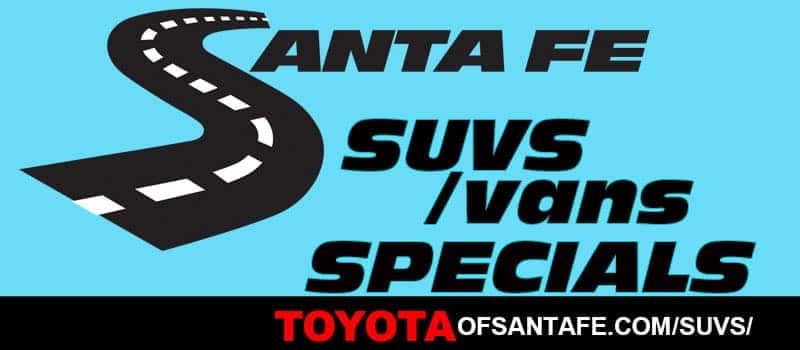 SUV or Van SPECIALS
