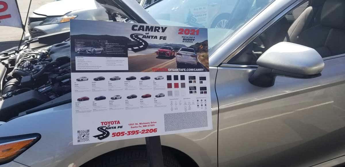 Camry Sign
