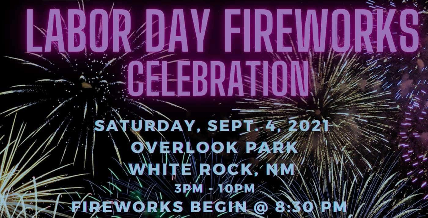Los Alamos FireWorks Sat Sept 4